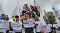 FSPMI-KSPI Jatim Kembali Desak Kenaikan UMK-UMSK, Demo Berlanjut