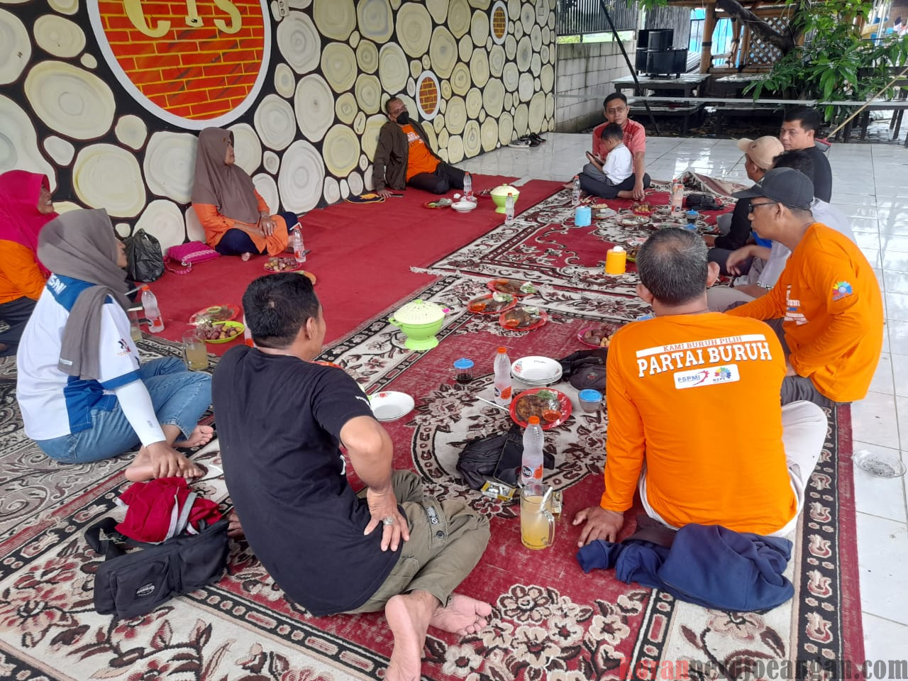 Kunker PC SPAMK FSPMI Pasuruan Raya ke PUK FCI Bahas Beberapa Isu Penting