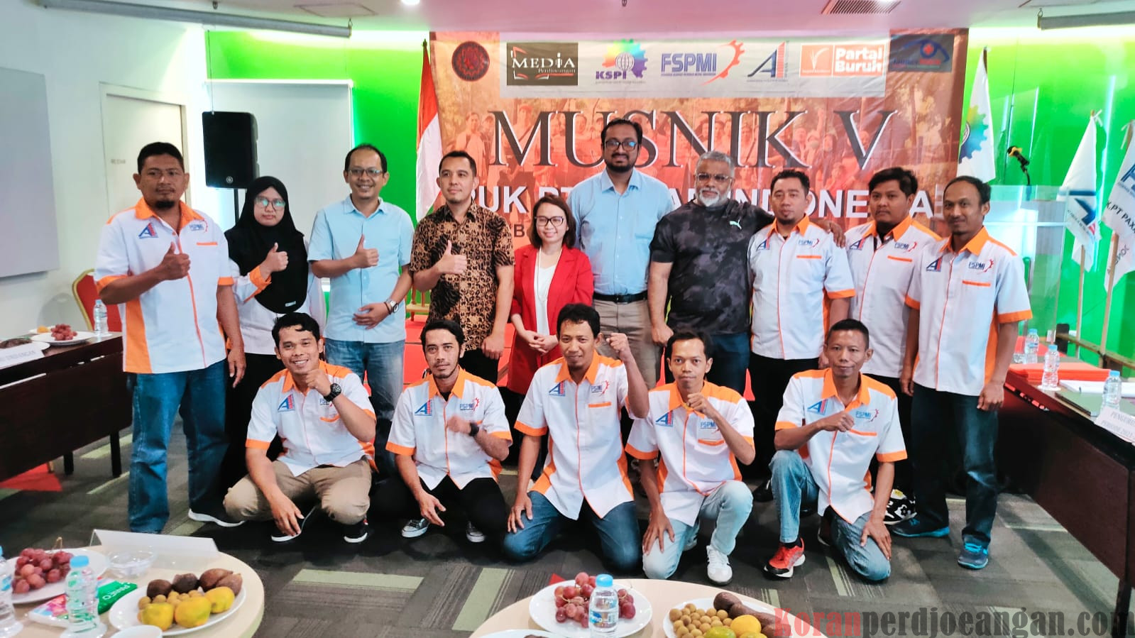 5 Orang Manajemen Hadiri Musnik V PUK Paxar Indonesia