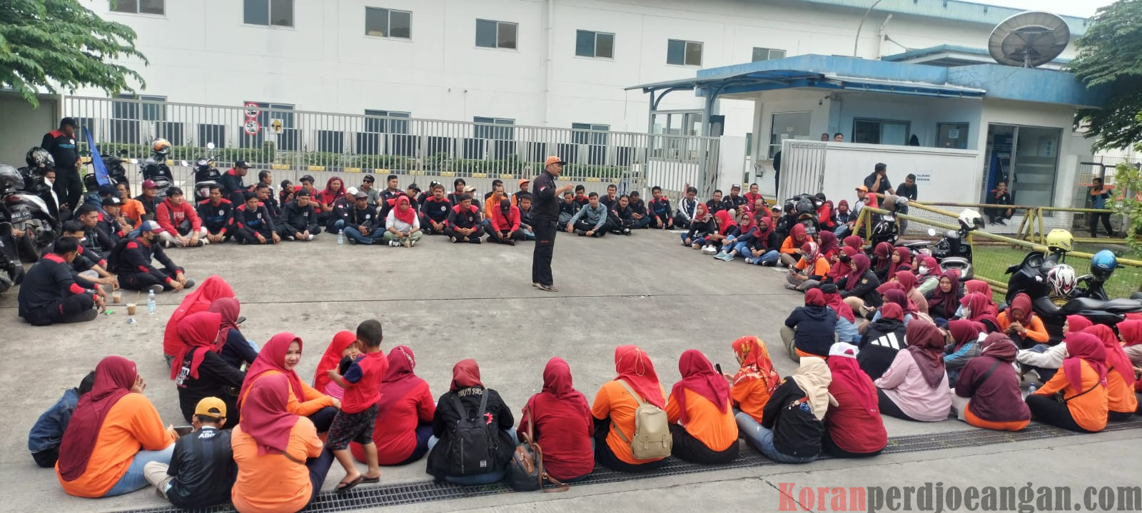 Buruh Purwakarta Tuntut Hak Upah, PUK Sumi Indo Wiring System Gelar Konsolidasi Sebelum Aksi