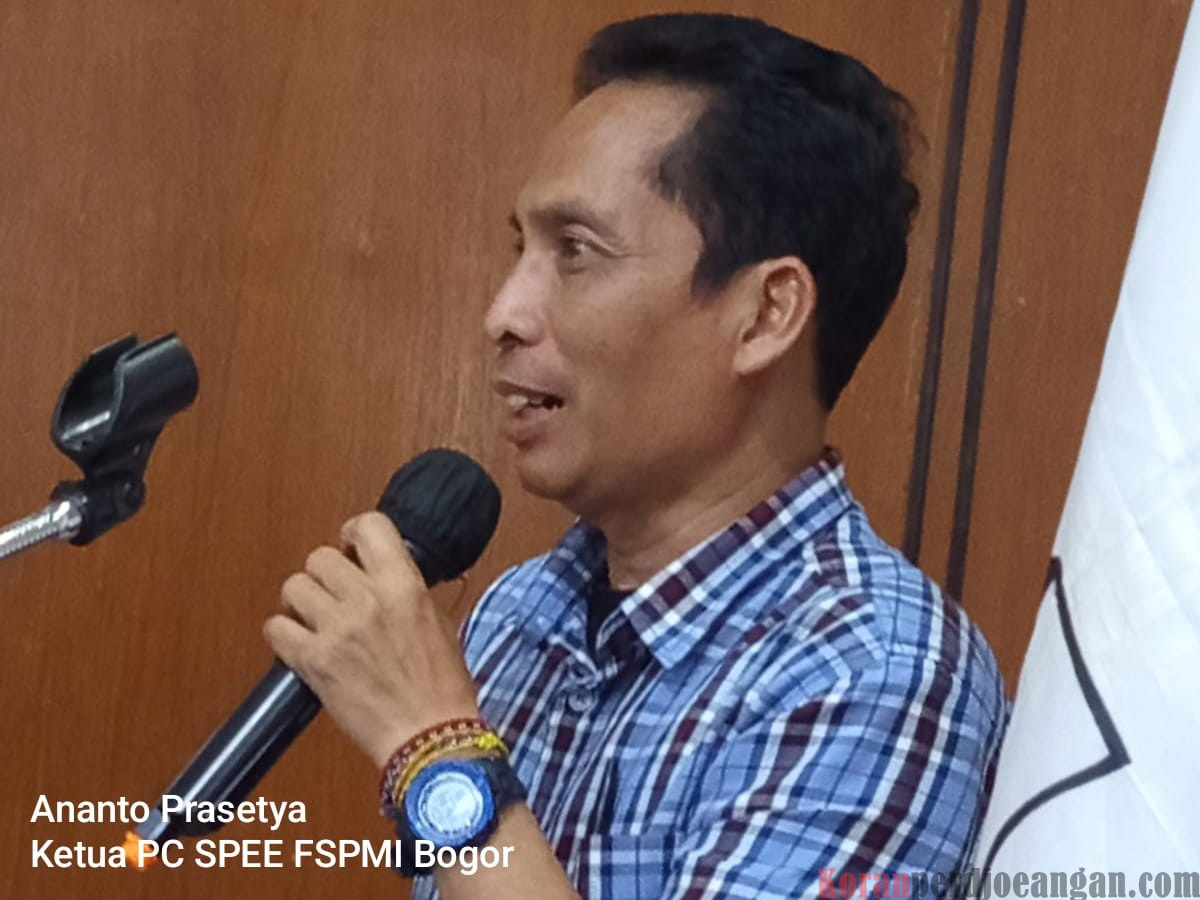 Harapan Ananto Prasetya Ketua PC SPEE FSPMI Bogor Untuk Tahun Baru 2025