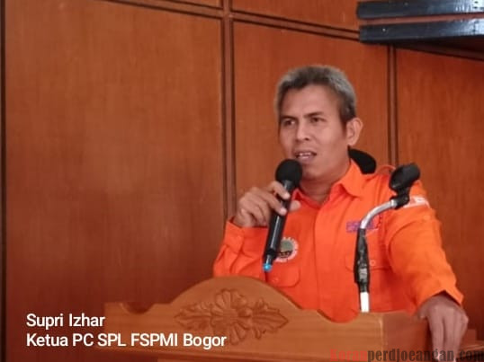 Harapan Supri Izhar Ketua PC SPL FSPMI Bogor Untuk Tahun Baru 2025