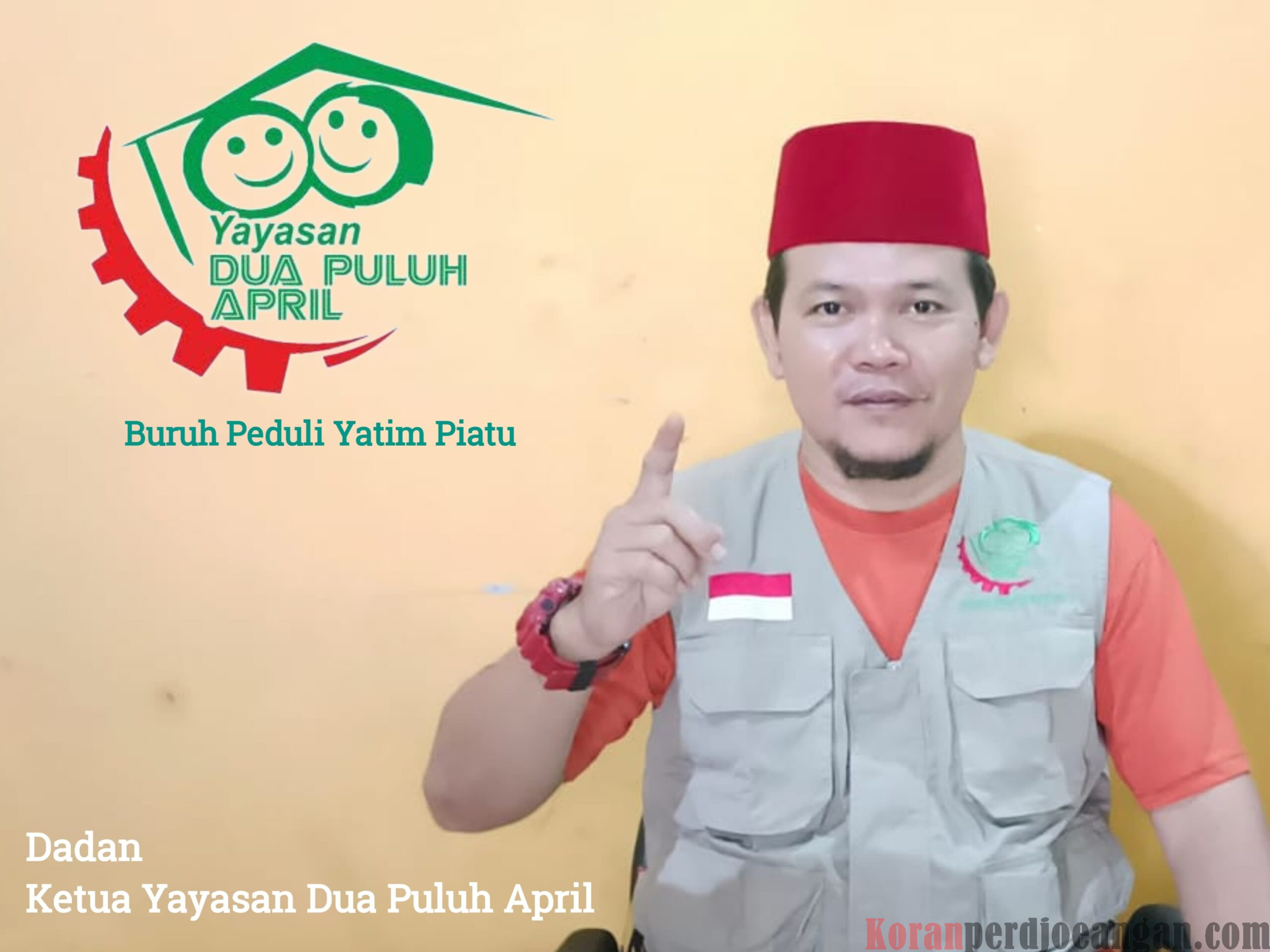 Harapan Dadan Albana Ketua Yayasan Dua Puluh April (YPDA)  Untuk Tahun 2025