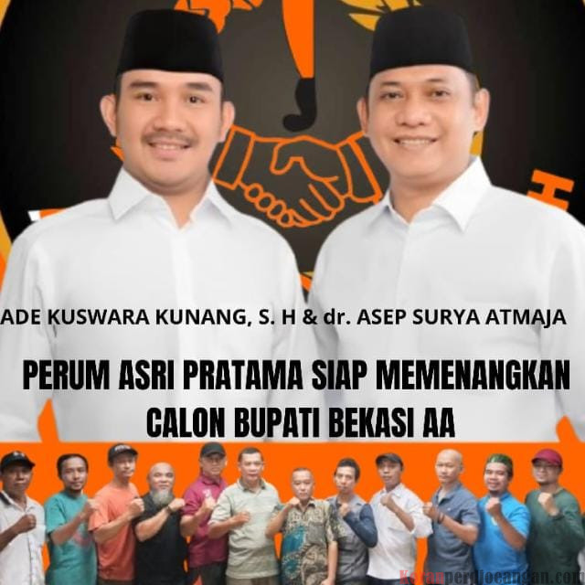Tim Pemenangan Ade Kuswara Kunang RW08 Asri Pratama Resmi Dibubarkan