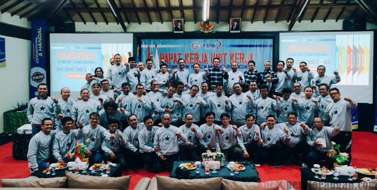 Rakernik PUK FSPMI PT. FSCM: Perkuat Solidaritas dengan Tema “One Spirit One Goals”