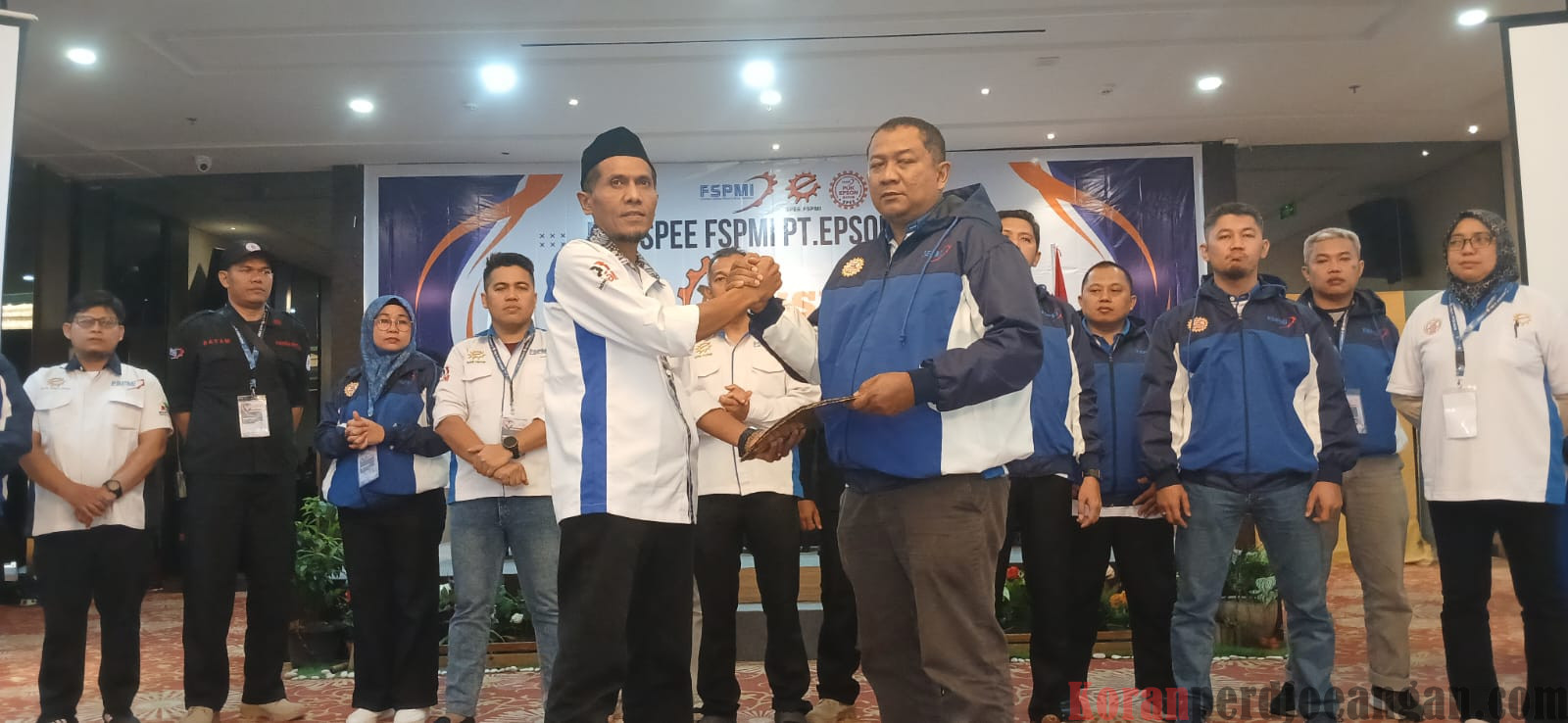 Budi Sulistio Pimpin PUK Epson Batam: Komitmen untuk Perjuangan dan Kekompakan