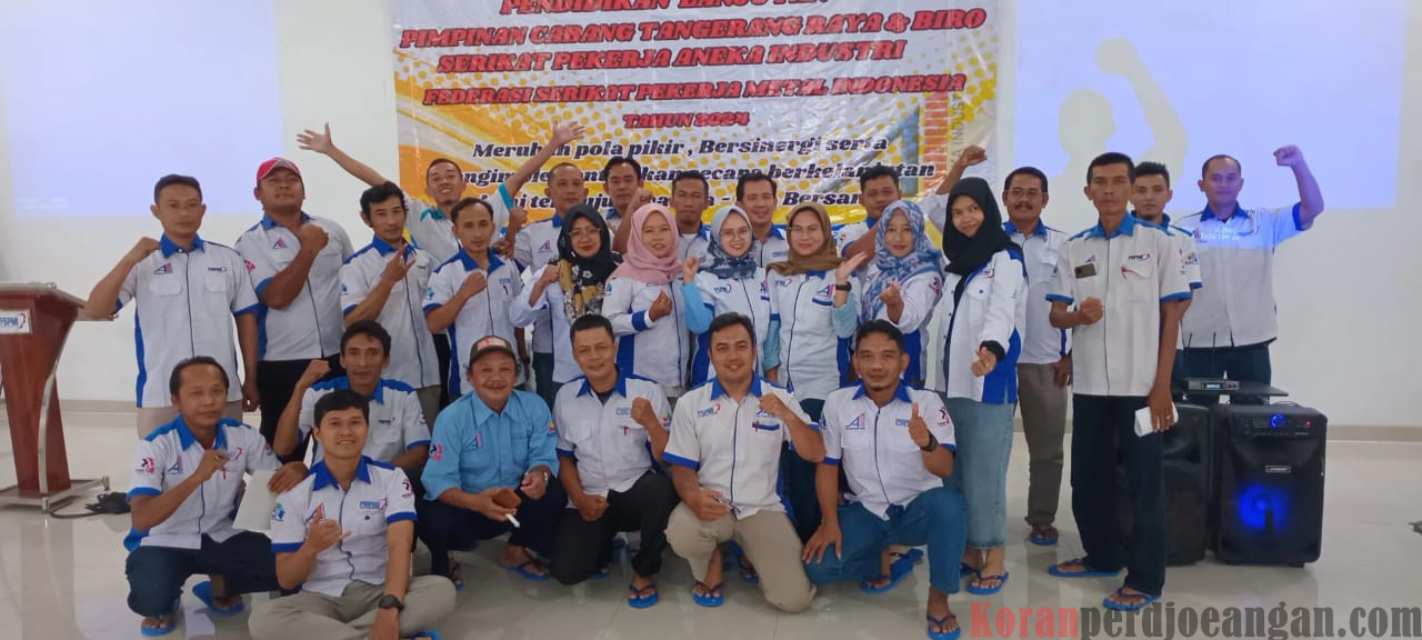 FSPMI Tangerang Gelar Pendidikan Tingkat Lanjutan untuk Pengembangan Anggota