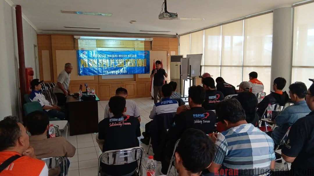 PUK SPAI FSPMI PT. SARI ENESIS INDAH Adakan Refresh Pendidikan Keluh Kesah