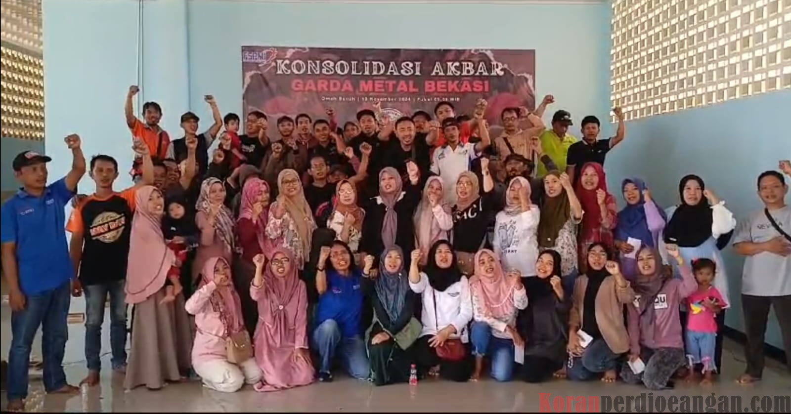 Serikat Pekerja PUK SPAI FSPMI PT. UNIFLEX KEMASINDAH Adakan Konsolidasi Akbar