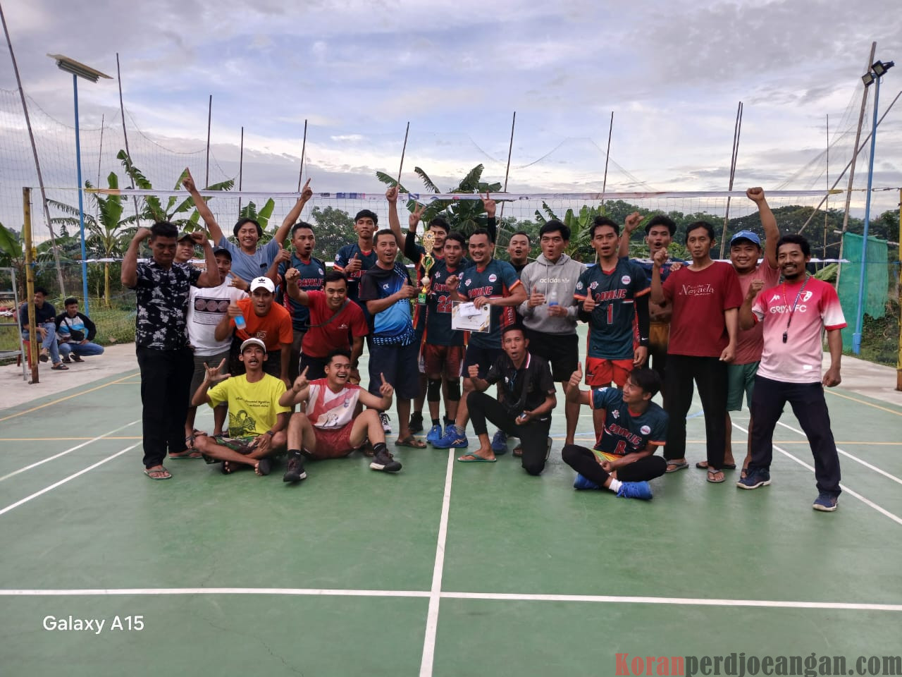 Tim Bola Voli Griya Jatireja Selenggarakan Pertandingan Persahabatan