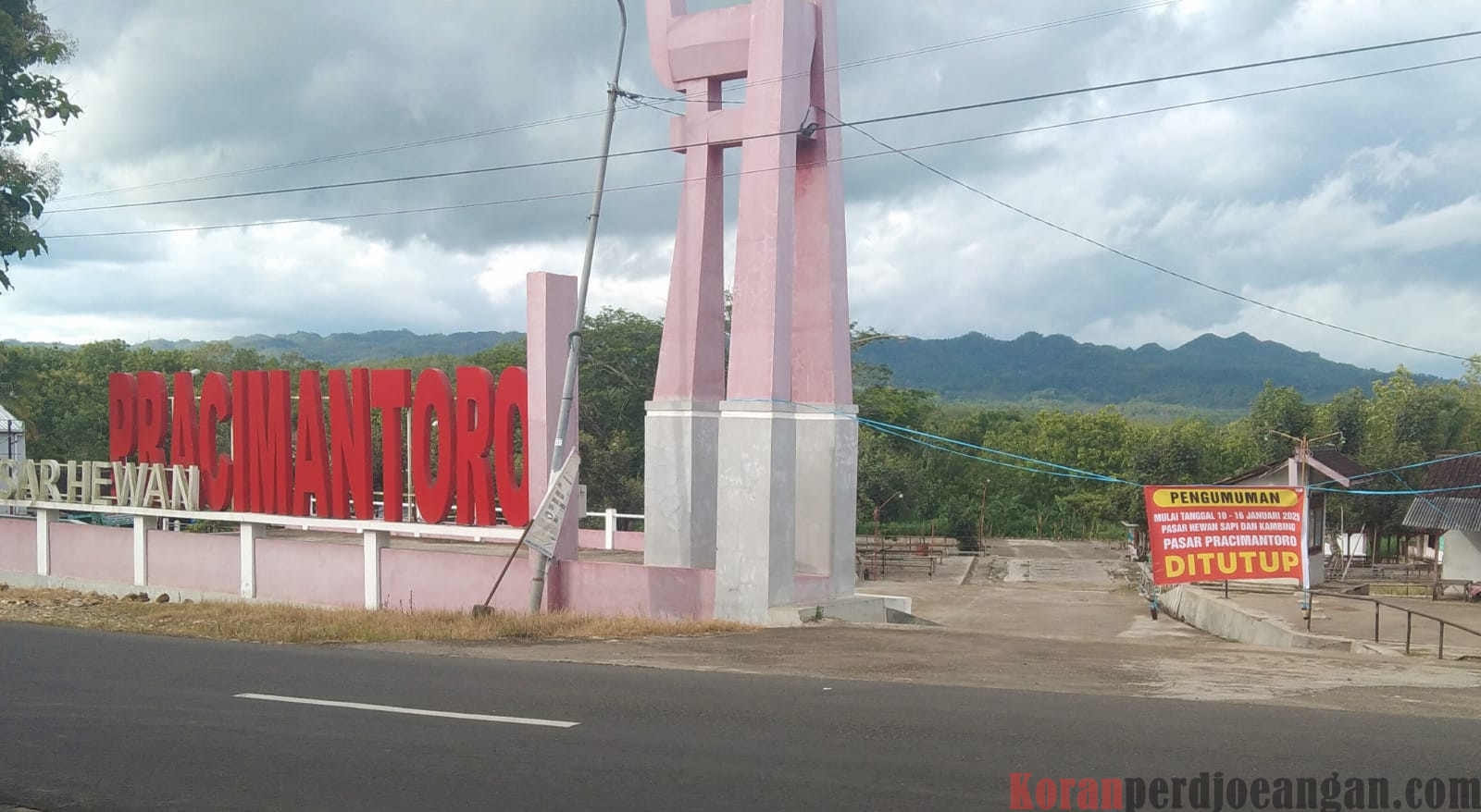 Cegah Penyebaran PMK, Pasar Hewan Pracimantoro Sementara Ditutup