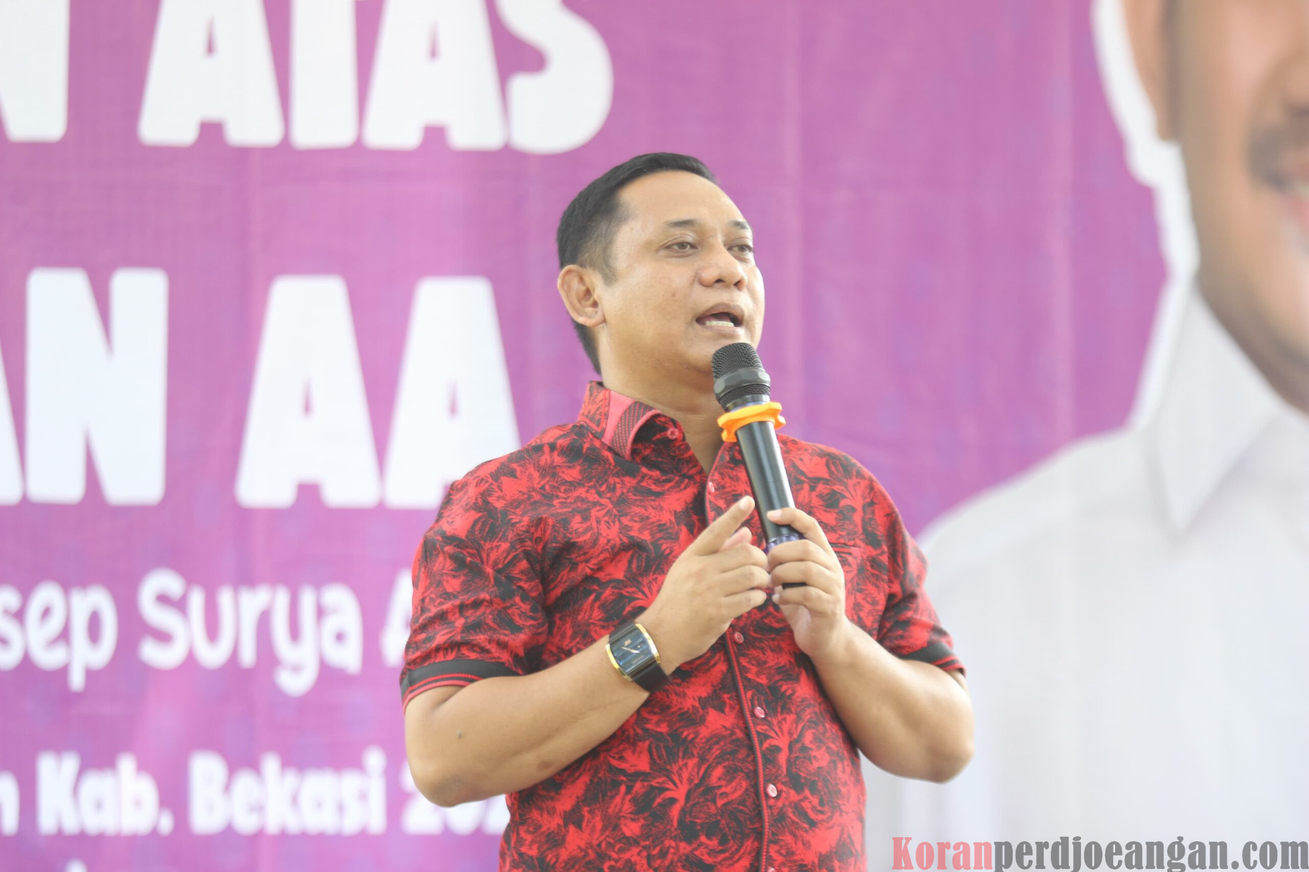 Hadiri Tasyakuran Aliansi BBM, Wakil Bupati Bekasi Terpilih : Buruh Sejahtera, Rakyat Sejahtera