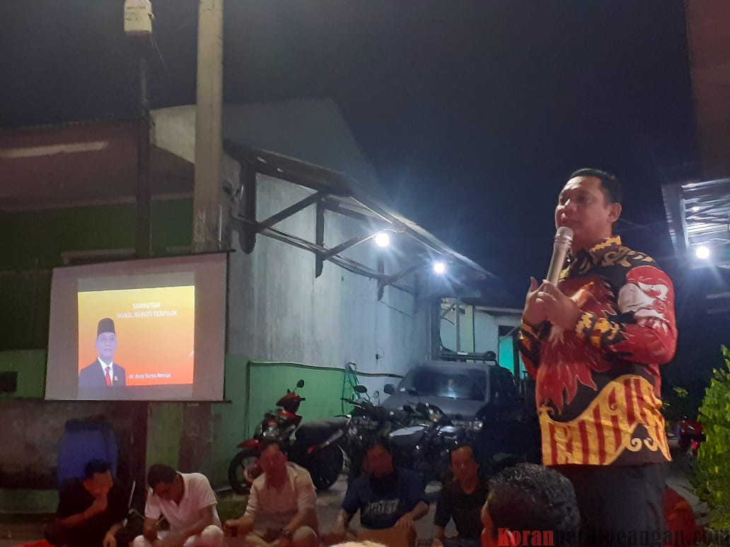 Wakil Bupati Kabupaten Bekasi Hadiri Undangan Tim Pemenangan 08 Surohman