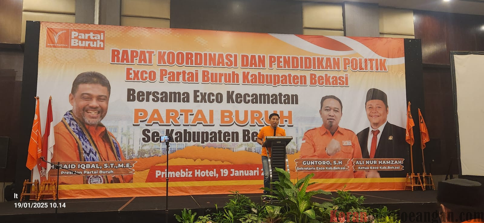 Partai Buruh Kabupaten Bekasi Selenggarakan Rakor dan Pendidikan Politik