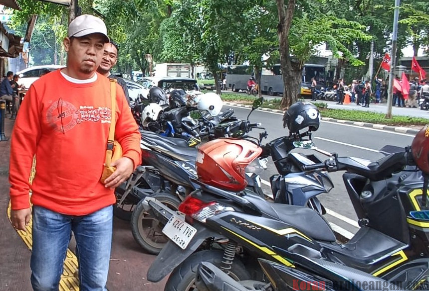 Pangkornas Garda Metal FSPMI Tunjukkan Solidaritas terhadap Septia, Pekerja yang Dipidanakan oleh Jhon LBF