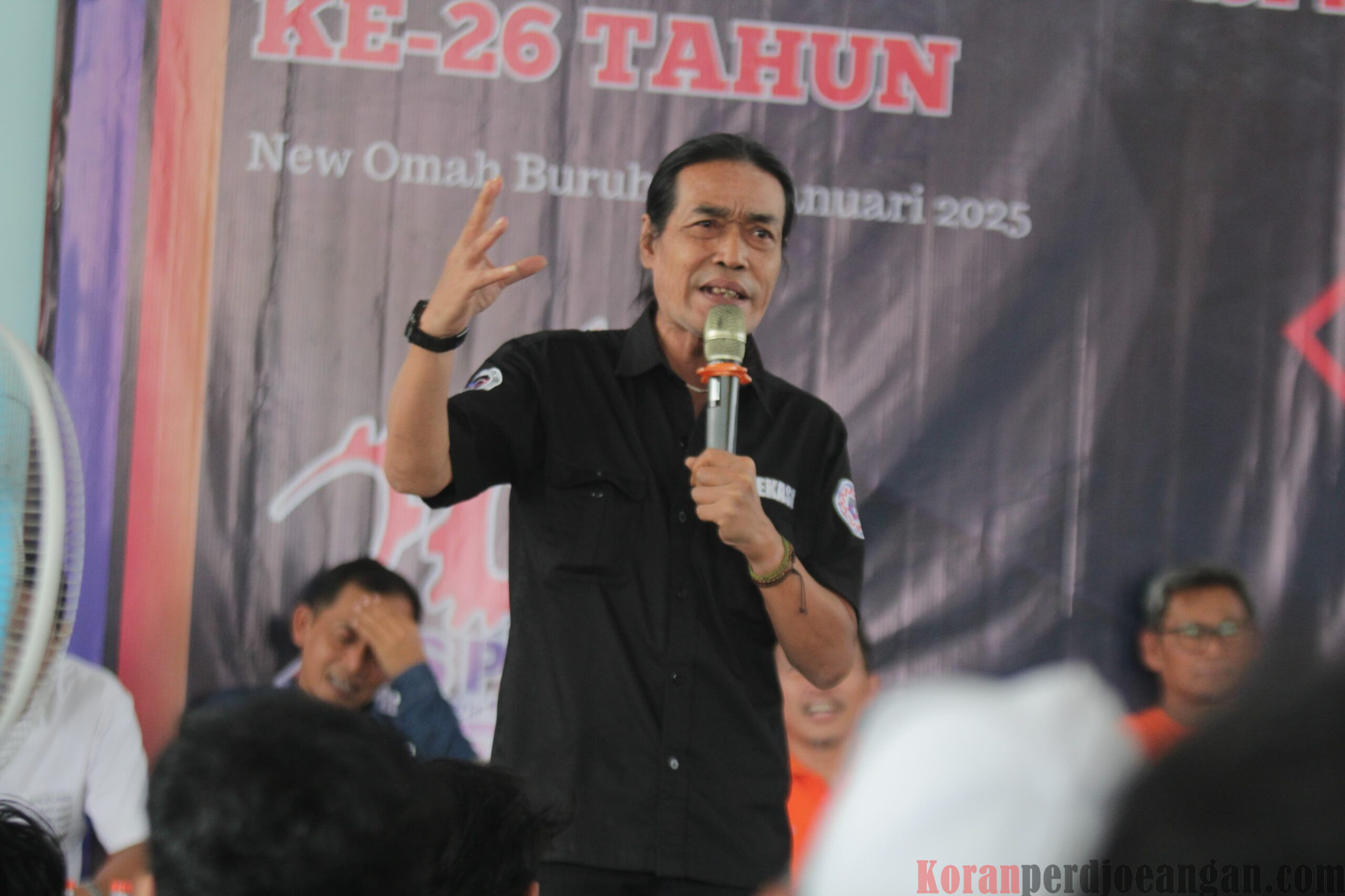 Orasi Pangkorda Garda Metal Bekasi Akhiri Agenda Konsolidasi Akbar FSPMI