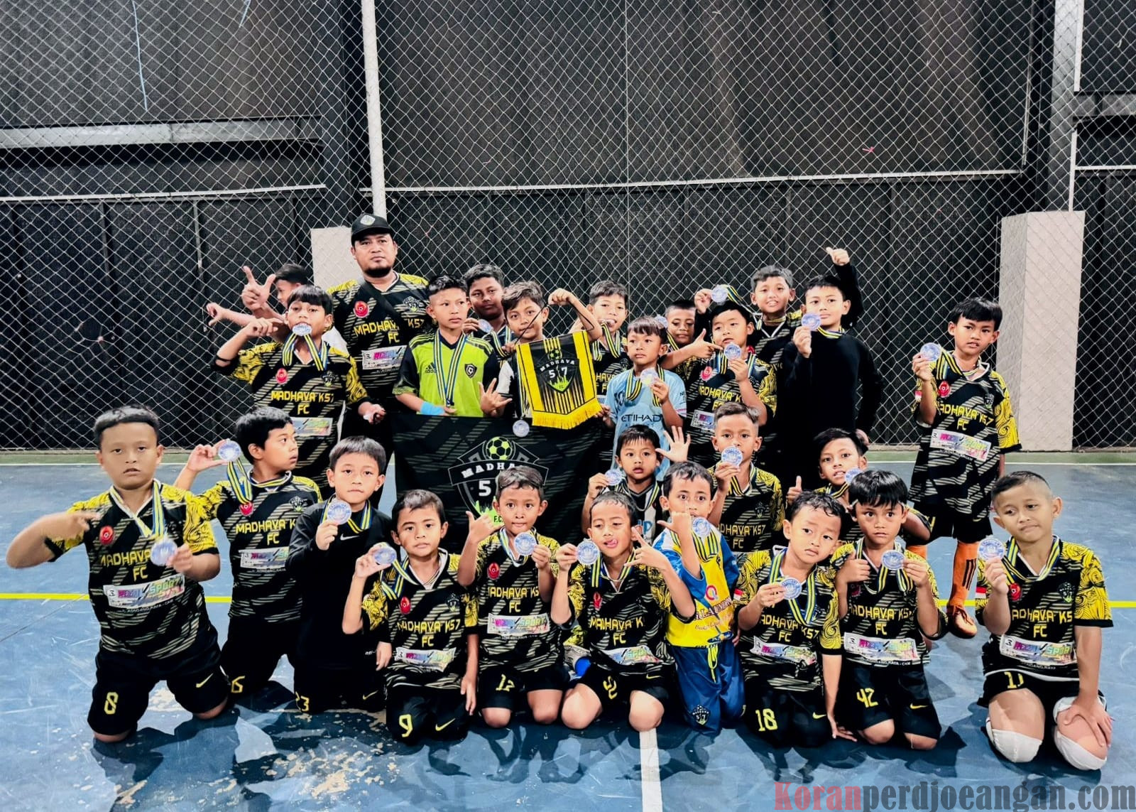 Madhava 57 FC Klas C Berhasil Menduduki Peringkat Ke-2 Dalam Liga CKM Junior