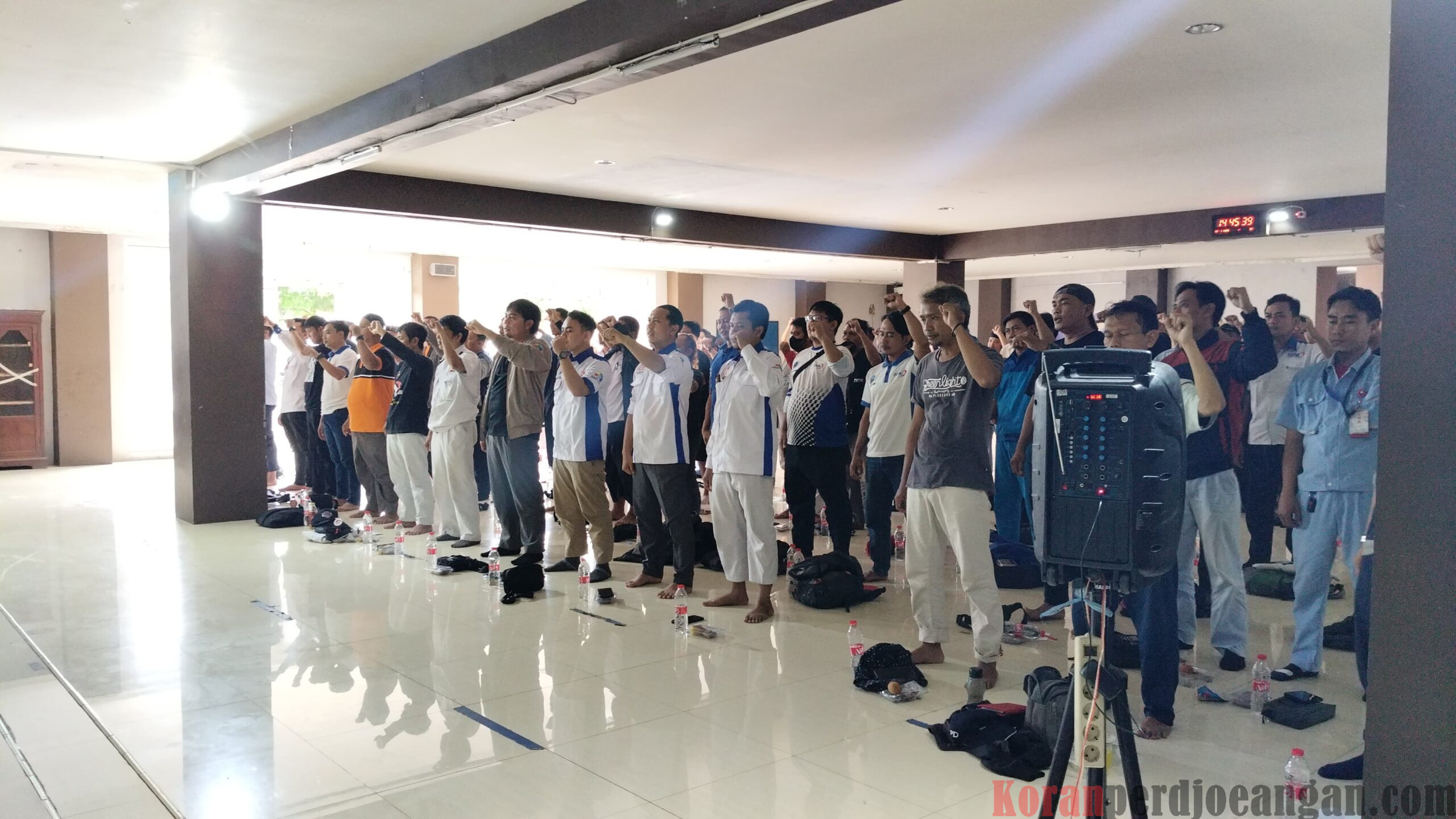 Konsolidasi Akbar FSPMI Karawang, Persiapkan Peringatan HUT FSPMI Ke 26 Tahun