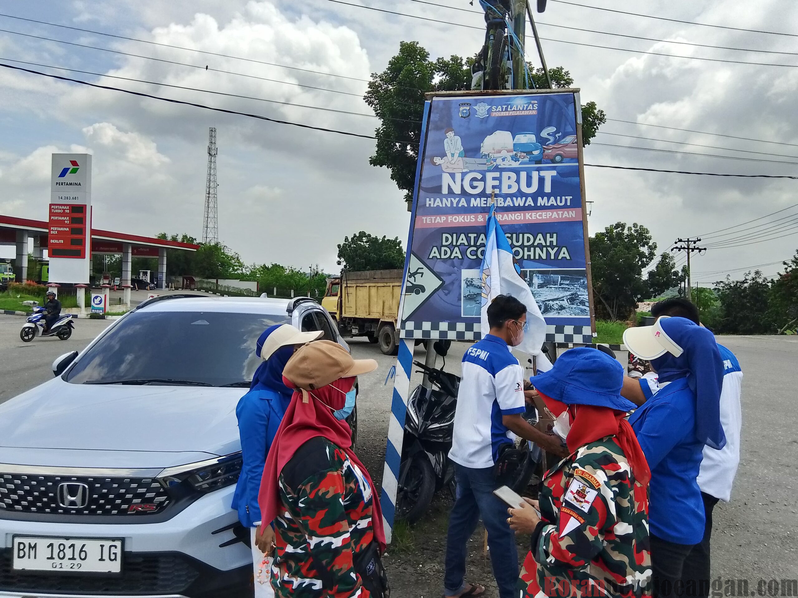 Koalisi Masyarakat Pelalawan Peduli Banjir, Lakukan Penggalangan Dana