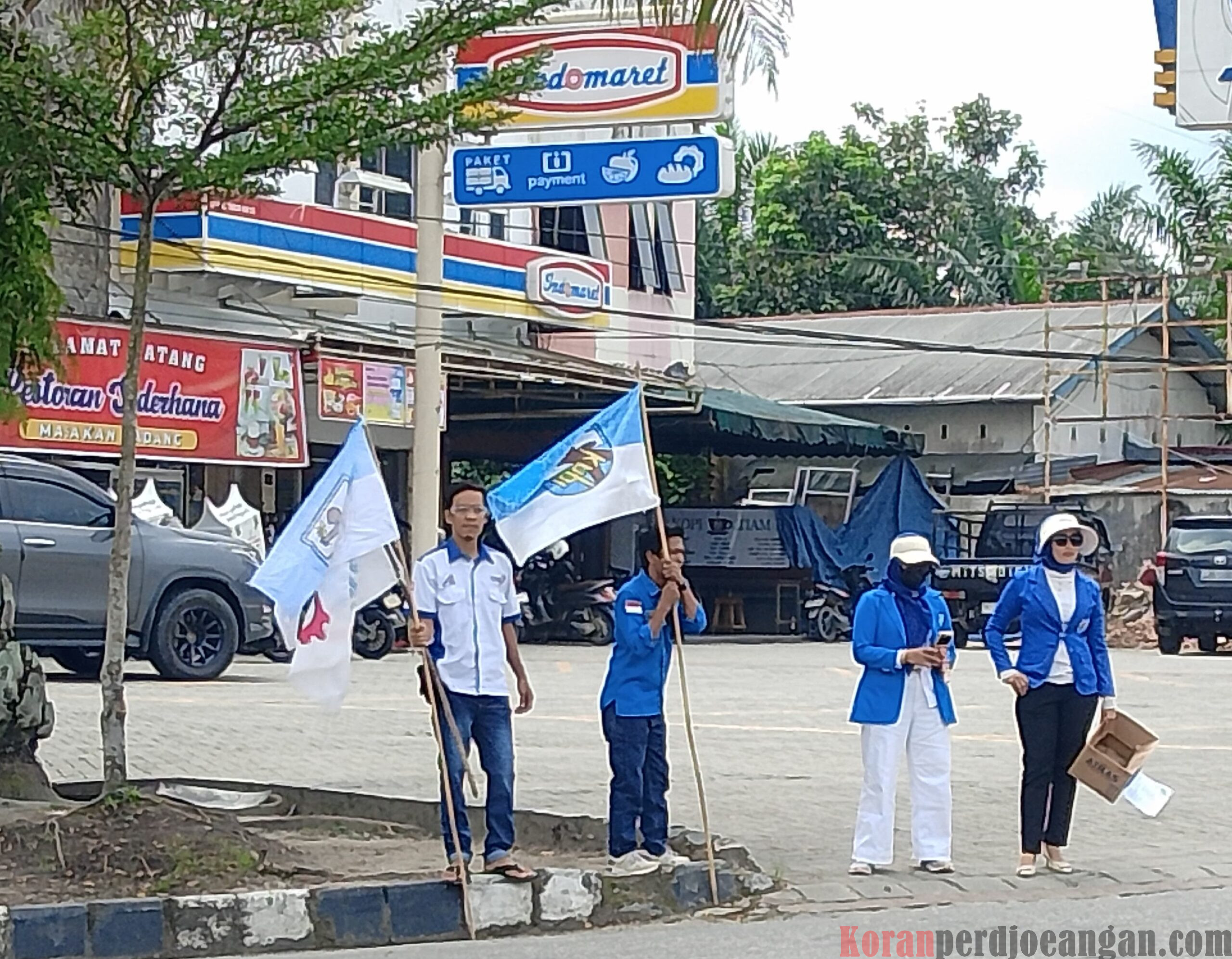 FSPMI Pelalawan Gelar Aksi Kemanusiaan Penggalangan Dana untuk Korban Banjir Pangkalan Kerinci