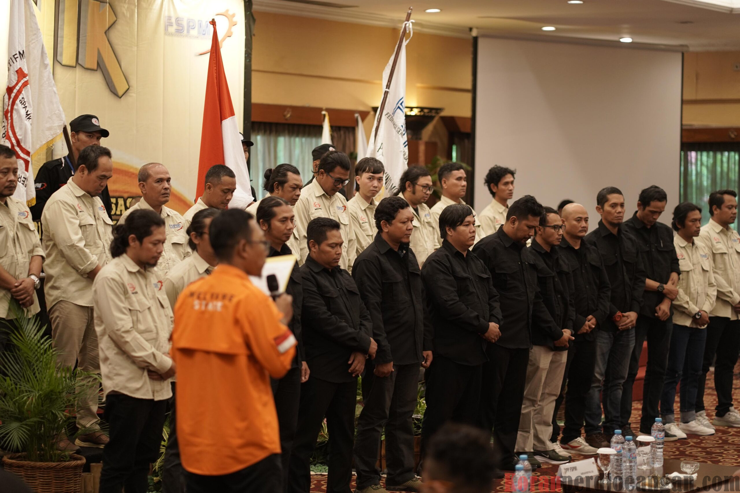 Suryadi Gurning Resmi Dilantik sebagai Ketua PUK SPAMK-FSPMI PT Hino Motors Masa Bakti 2025-2028