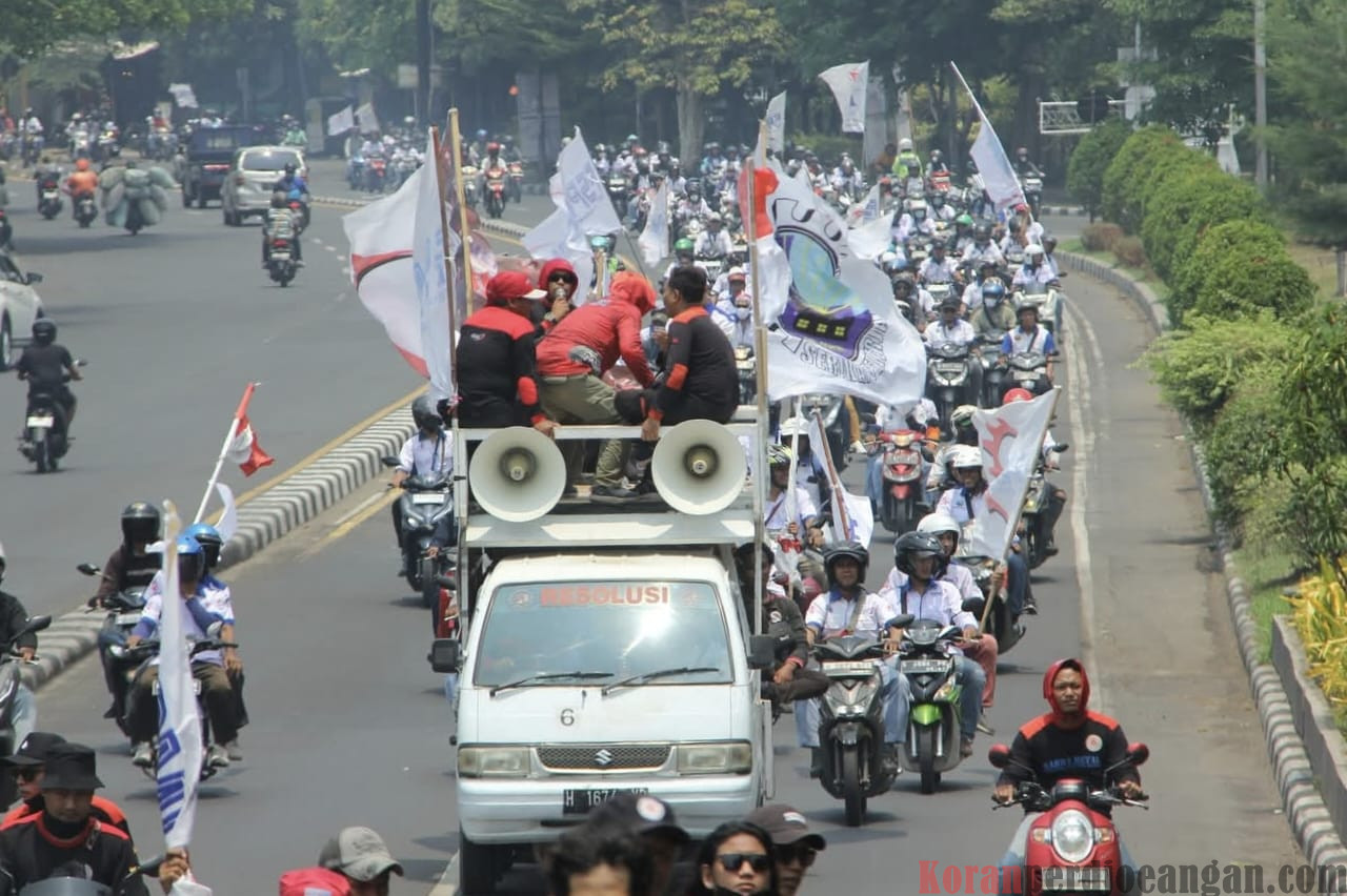 FSPMI Jawa Timur Akan Unjuk rasa Selama Satu Bulan di PT Parin, Ini Tuntutannya