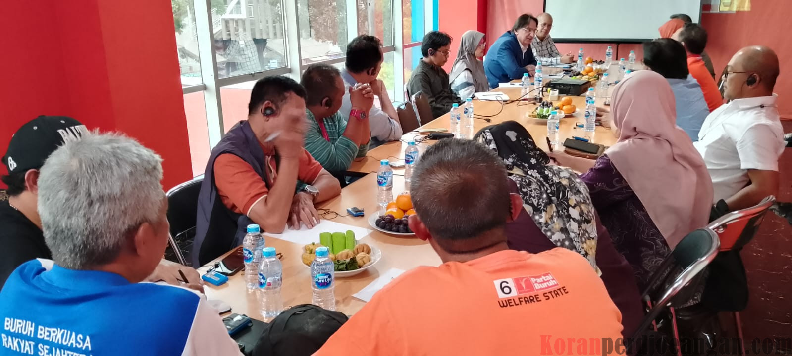 PP SPA FSPMI Berdiskusi dengan Perwakilan IndustriALL Global Union, Bahas Isu Perburuhan di Tiap Sektor