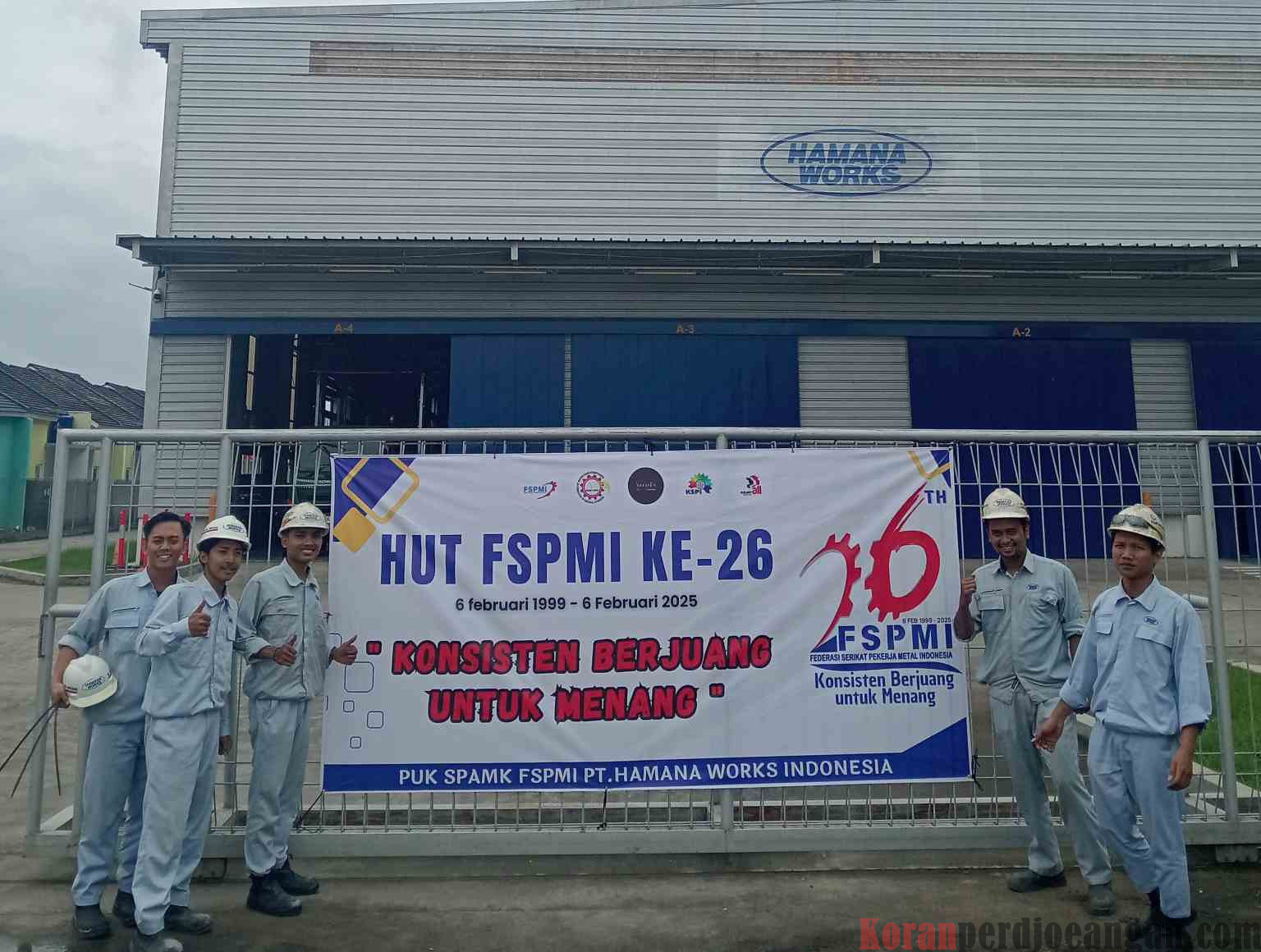 Langkah Kecil dari Tegal, Sambut Hari Jadi FSPMI Ke-26