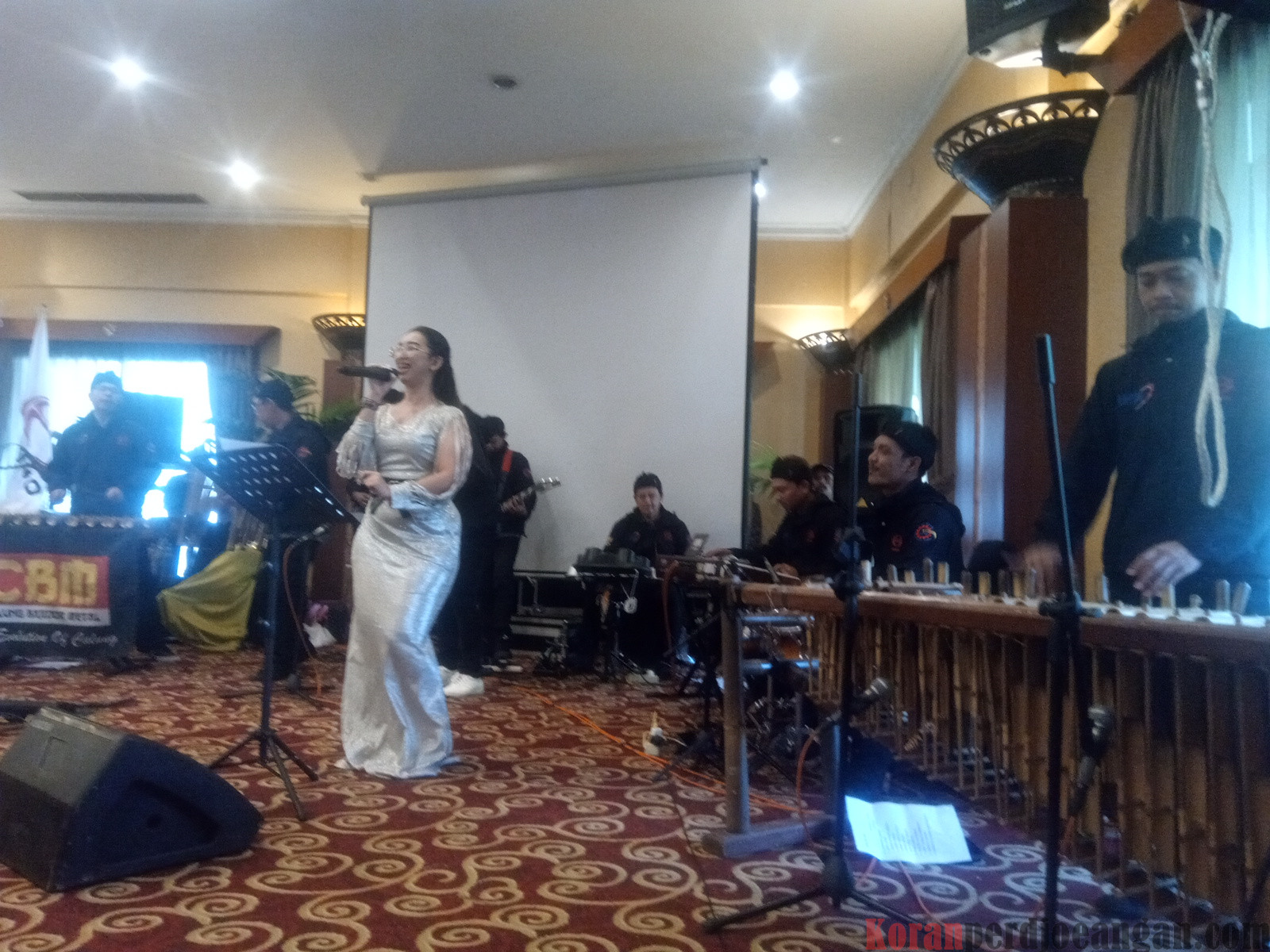 Calung Bajidor Metal Meriahkan Musnik ke-8 PUK SPAMK PT Hino di Purwakarta