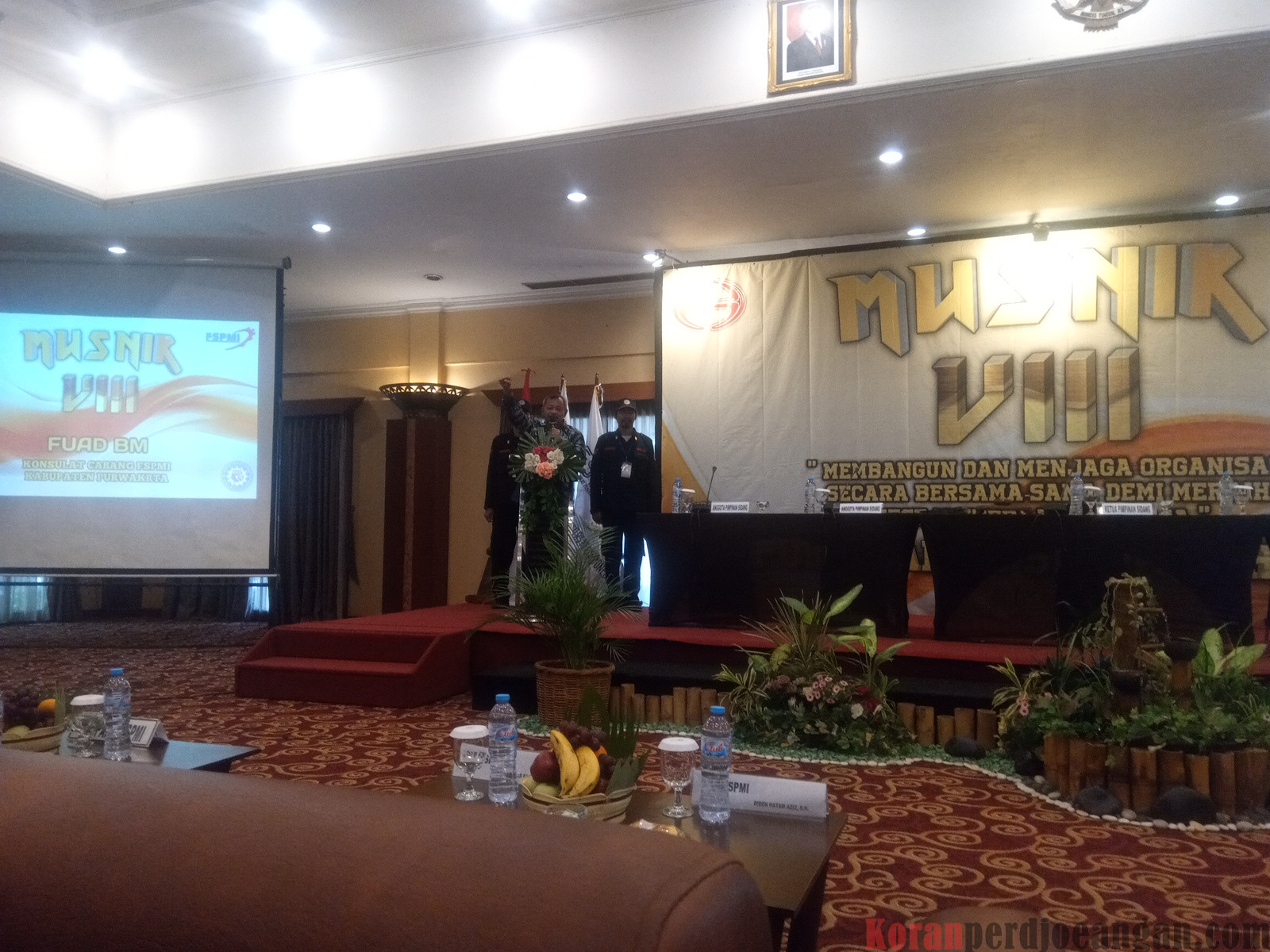 Ketua FSPMI Purwakarta Hadiri MUSNIK PUK SPAMK-FSPMI PT Hino Motors Manufacturing Indonesia