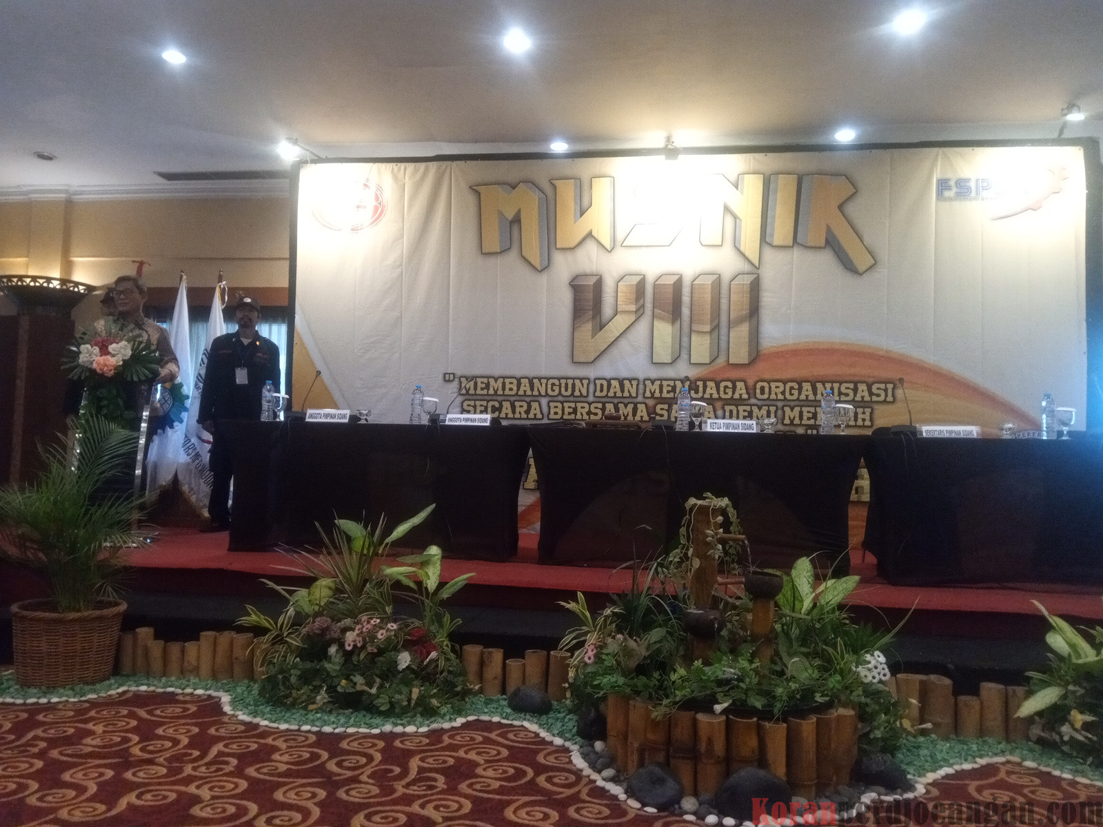 Presiden FSPMI Riden Hatam Azis Hadiri Musnik PUK SPAMK-FSPMI PT Hino Motors Manufacturing Indonesia