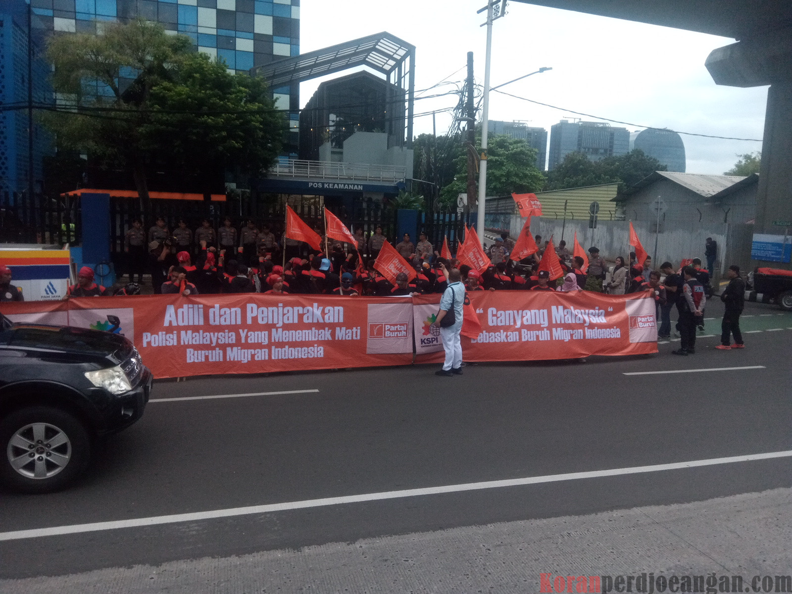 Insiden Pekerja Migran Indonesia di Perairan Malaysia, FSPMI-KSPI Sambangi Kantor Kementerian P2MI