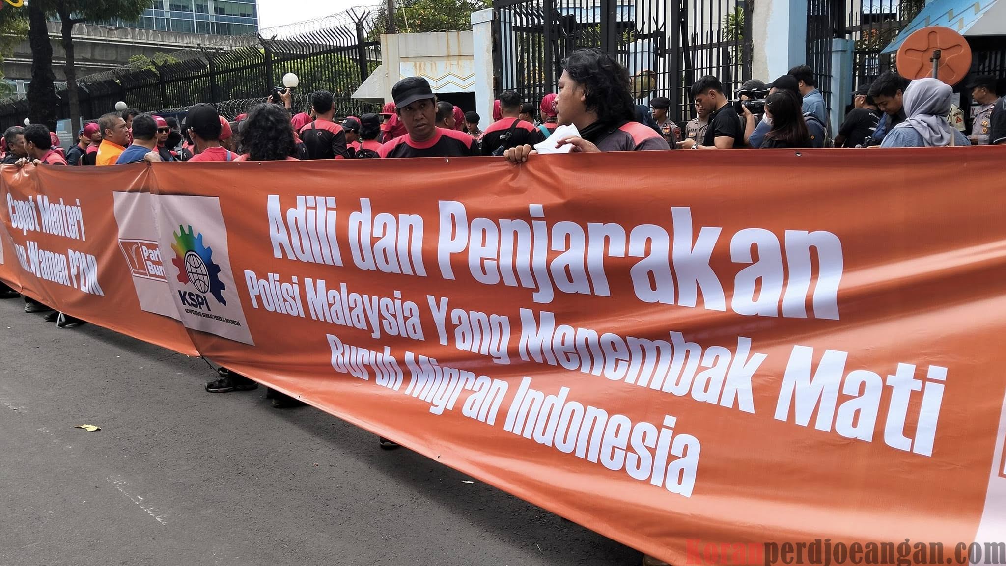 Solidaritas KSPI untuk Buruh Migran: Mengecam Penembakan 5 Pekerja Migran Indonesia di Malaysia