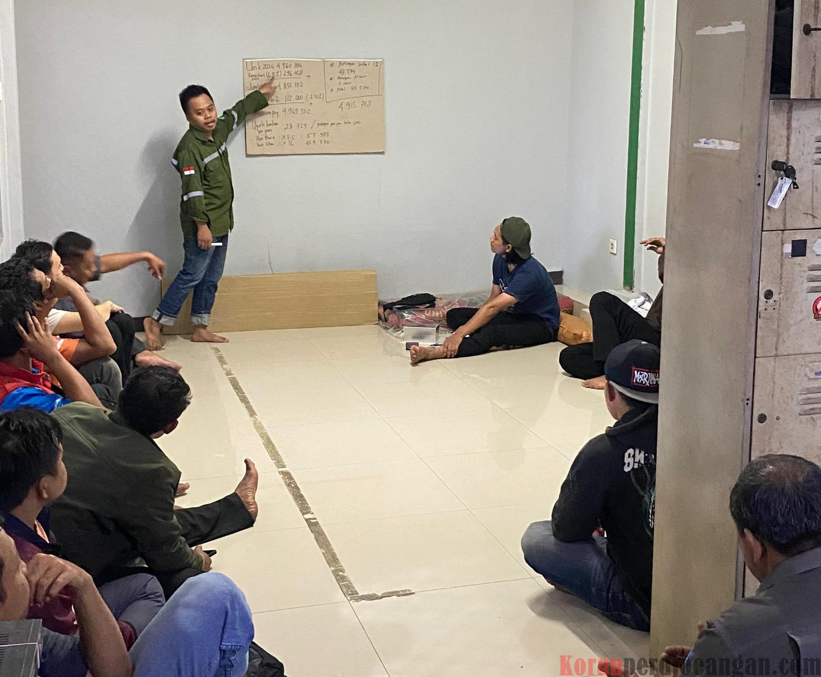 Adakan Konsolidasi Upah 2025, PUK SPEE FSPMI PT. Infiltraco Murni Siap Berjuang