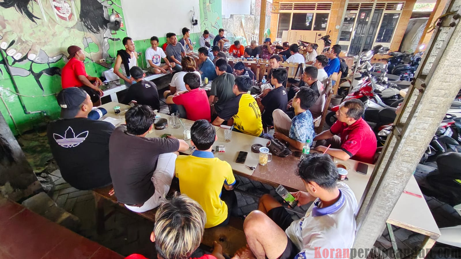 Koordinasi Garda Metal PARIN Jelang Rapat Akbar Perjuangan Kenaikan Upah 570 Ribu