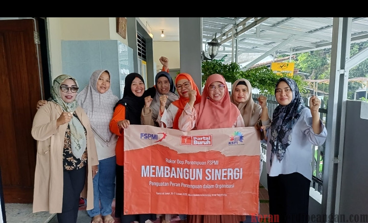 Bidang Perempuan PP SPAMK FSPMI, Turut Hadir Dalam Rapat Koordinasi Departemen Perempuan di Jogja
