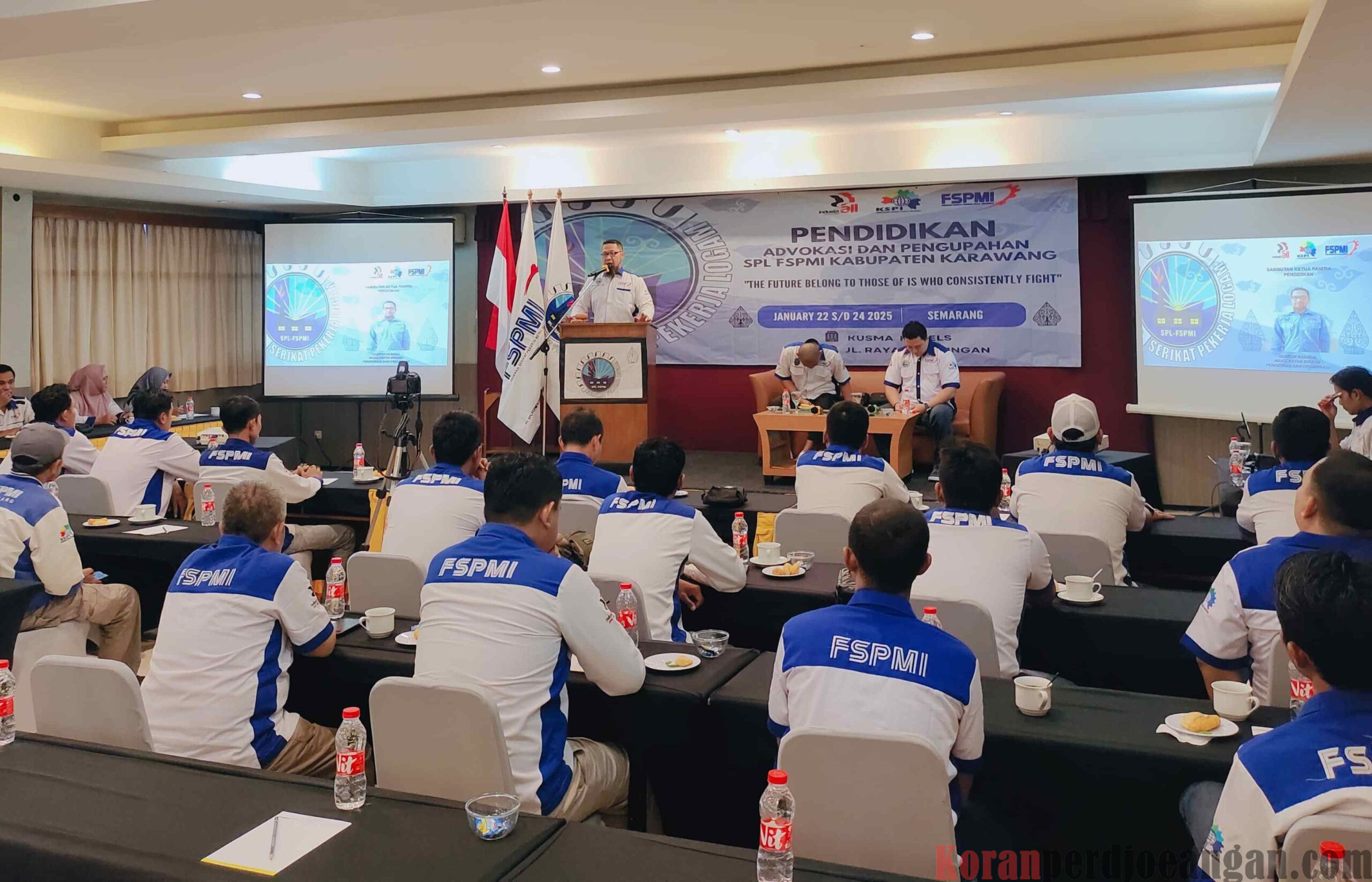 Pendidikan Advokasi dan Pengupahan PC SPL FSPMI Karawang Tahun 2025; Masa Depan Adalah Milik Mereka Yang Terus Berjuang