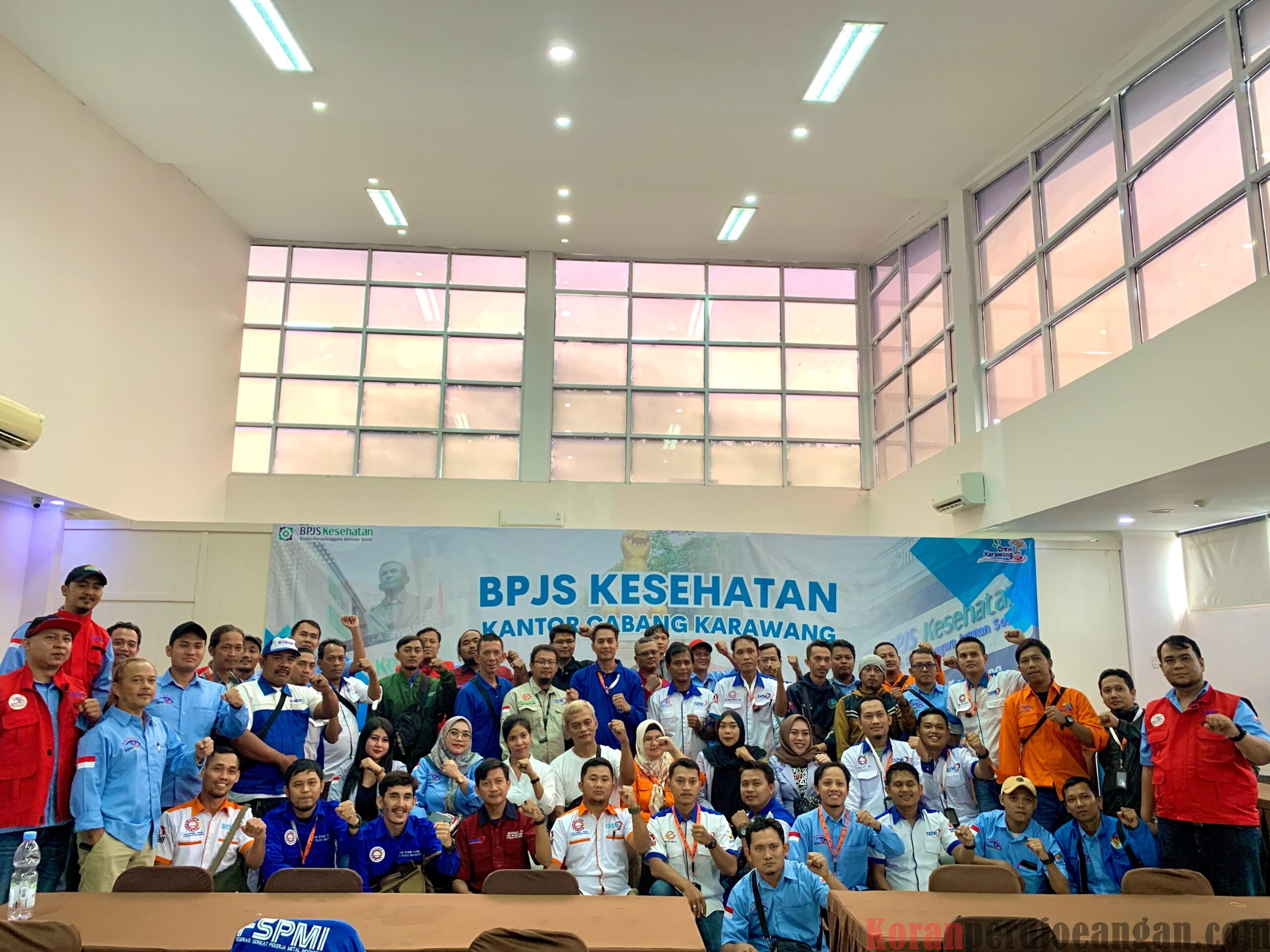 Pendidikan Dasar Relawan JAMKESWATCH di BPJS Kesehatan Kabupaten Karawang
