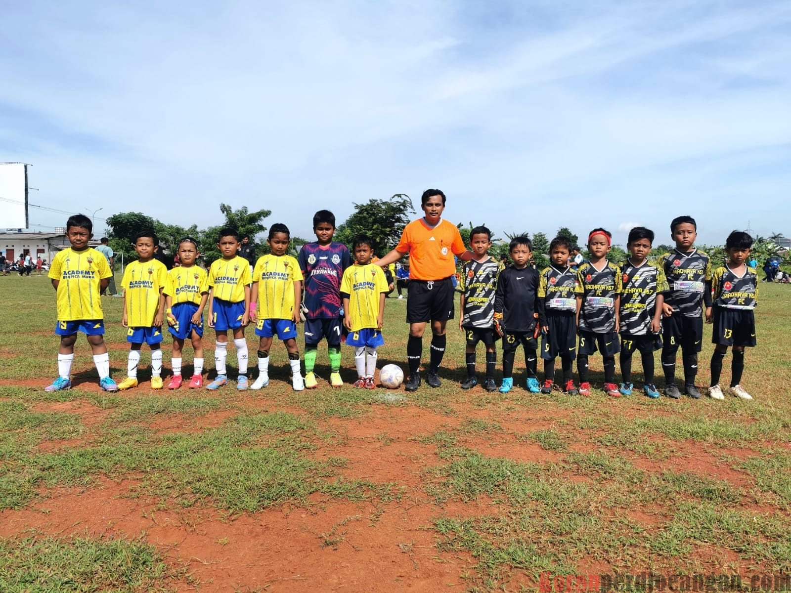 Madhava K57 Majalaya Mampu Unggul 2-1 Atas Akademi Benfika Muda Cikampek Di Liga Murangkalih Karawang