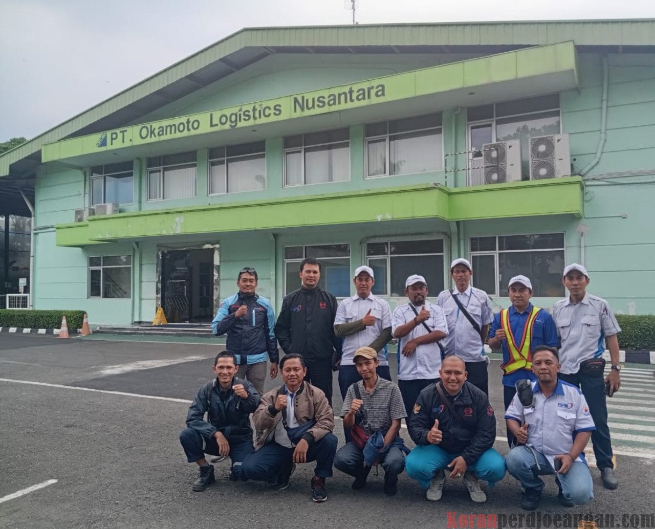 PC SPAI FSPMI Purwakarta Lakukan Kunjungan Kerja ke PUK SPAI FSPMI PT Okamoto