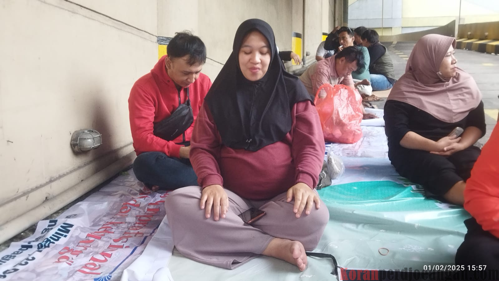 Kekejaman Manajemen TCH Mem-PHK Sepihak terhadap Anggota FSPMI yang Mengandung 9 Bulan