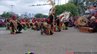 Kesenian Magelang Topeng Ireng Oleh Garda Metal Tangerang Raya Isi Perayaan HUT FSPMI