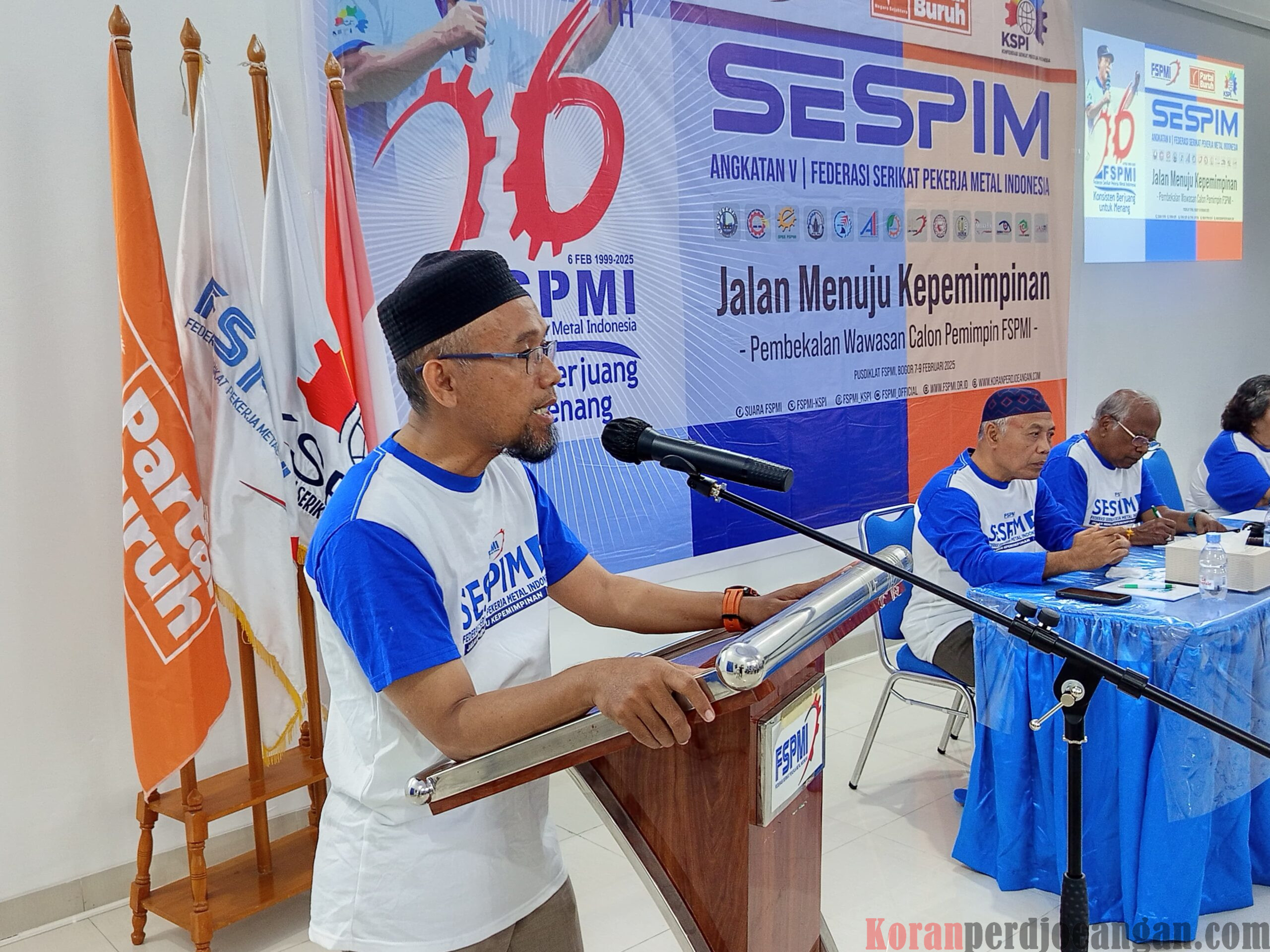 Sekjen DPP FSPMI: SESPIM Adalah Wadah Mencetak Pemimpin Masa Depan