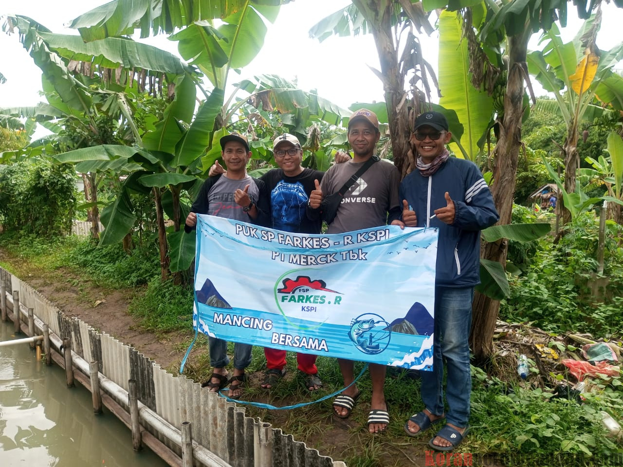 Acara Tahunan Mancing Bersama PUK SP FARKES R – KSPI PT Merck Tbk