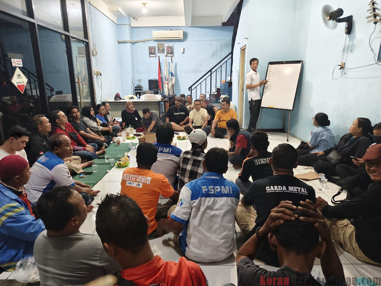 Serikat Pekerja Aneka Industri FSPMI Surabaya Gelar Konsolidasi Akbar, Tekankan Solidaritas dan Militansi