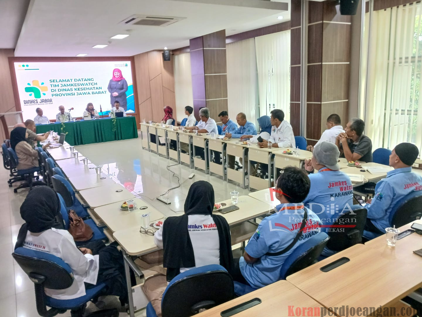 Audiensi Jamkeswatch KSPI Bersama Dinkes dan BPJS Kesehatan Kepwil V Jabar