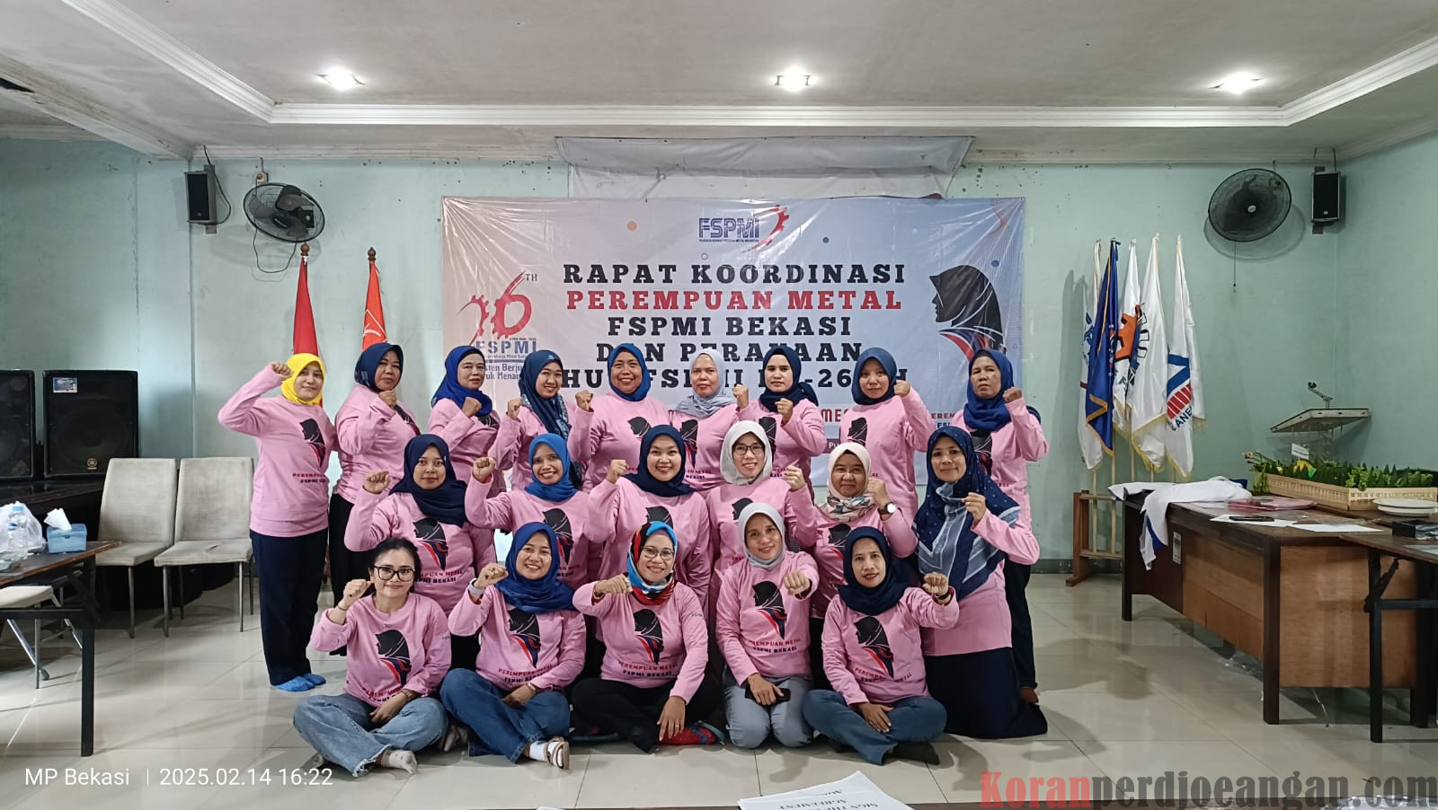 Perempuan Metal FSPMI Bekasi : Perjuangan Tidak Hanya Turun ke Jalan