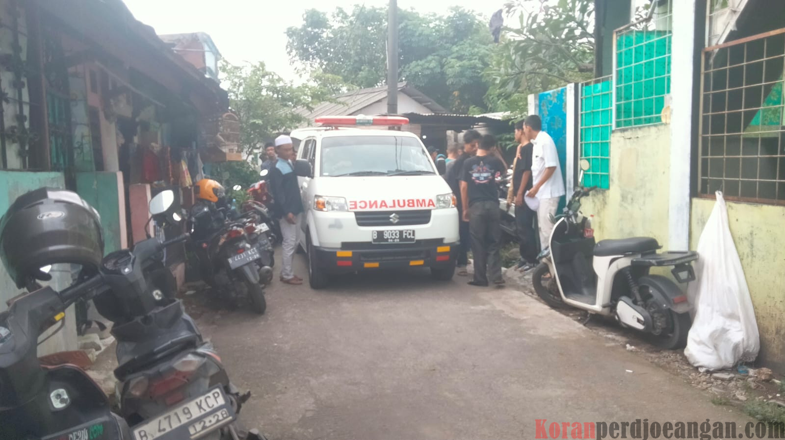 Anggota Meninggal Dunia, Pengurus PUK FSPMI Dein Prima Generator Datang Bertakziah