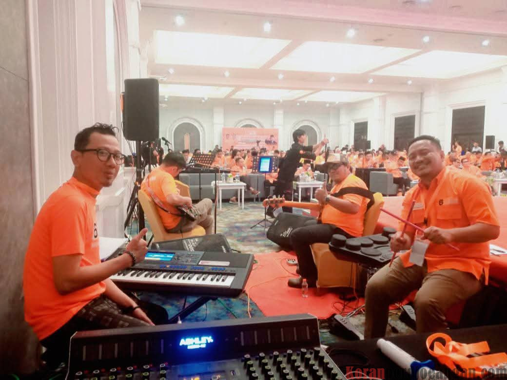 Musik Kelas Pekerja Meriahkan Acara Rakernas Partai Buruh 2025