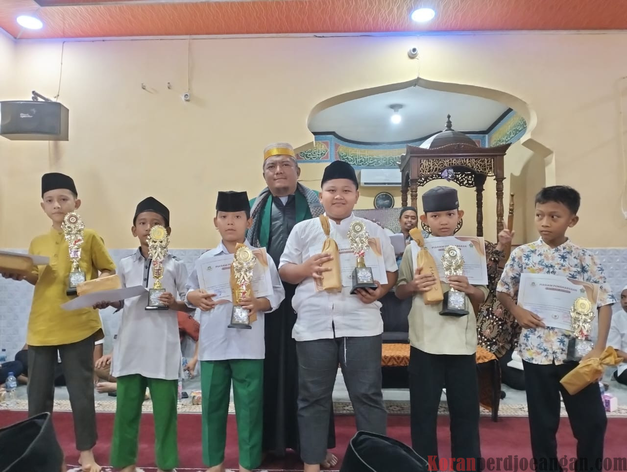 Pabrik Aek Nabara Selatan melaksanakan Peringatan Isra’ Mi’raj Nabi Muhammad SAW di Mesjid Al-Baroqah Aek Nabara Selatan